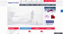 Desktop Screenshot of lagaminai.lt